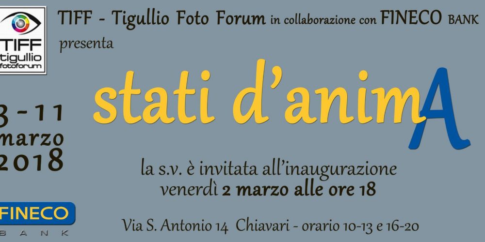 La mostra “Stati d’anima” a cura del TIFF