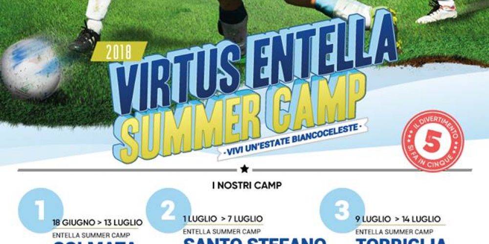 I campi estivi della Virtus Entella